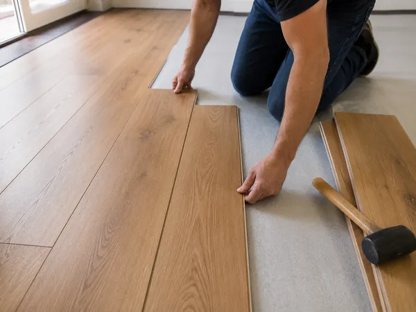 Pavimento flutuante — Pequenas Obras ao domicílio